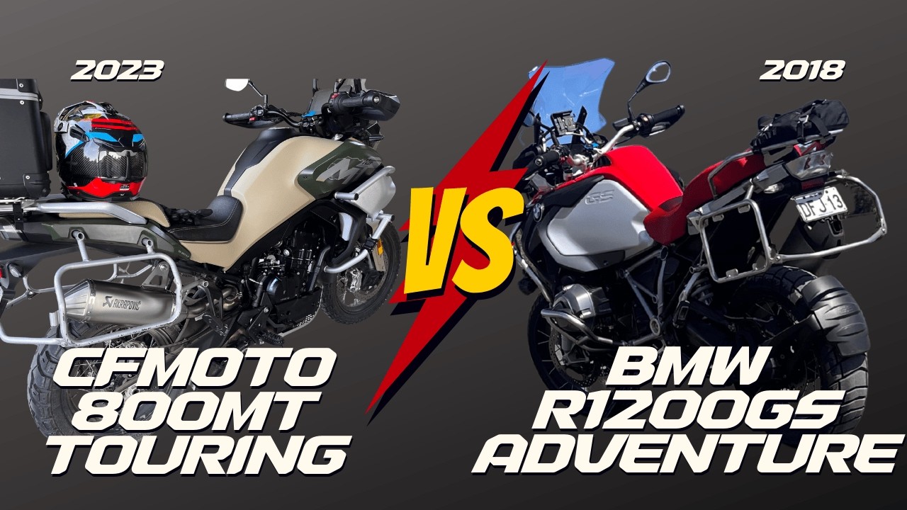 BMW R1200GS Adventure vs CFMOTO 800MT — Is the BMW Worth More Than Twice the Price (New)?