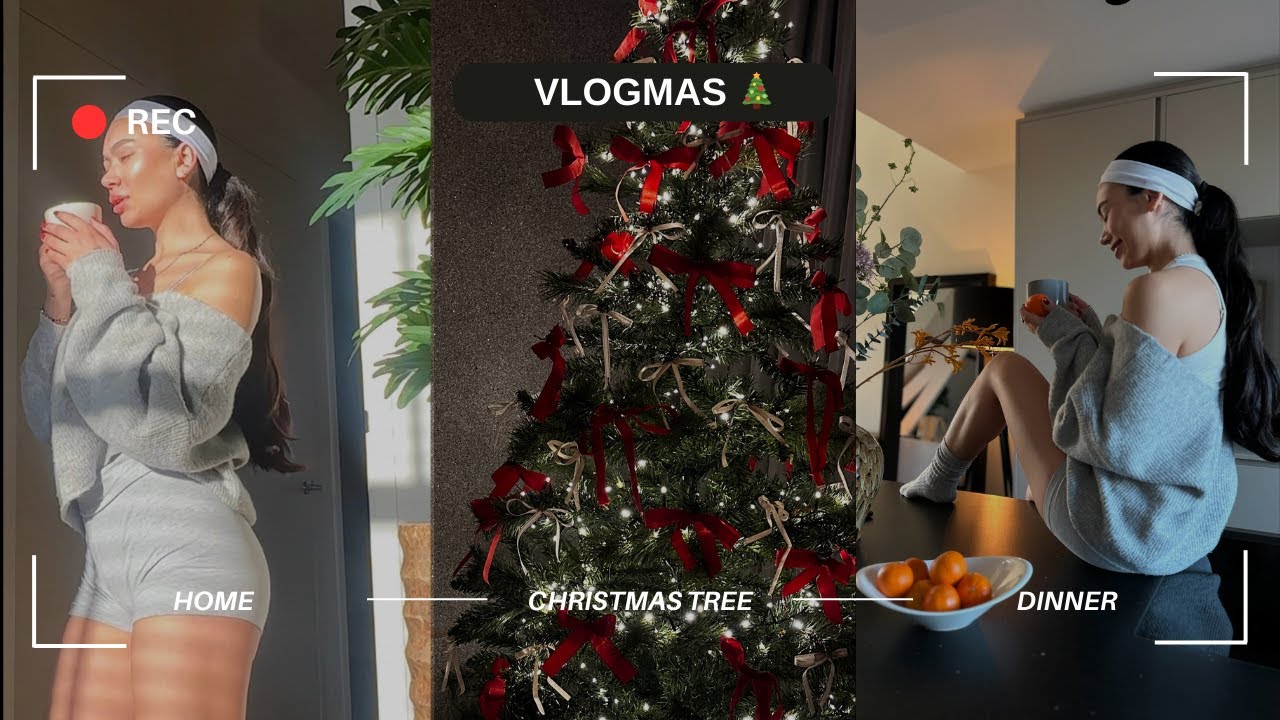 VLOGMAS 5 '25! 🎄| Ağacımızı Kurduk | Noel Hazırlığı & Kilise Yolu | Elementlerden Bahsettim!