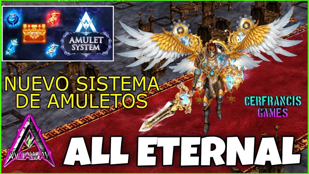 MuAwaY | All Eternal y todo sobre el nuevo Sistema de Amuletos 2023