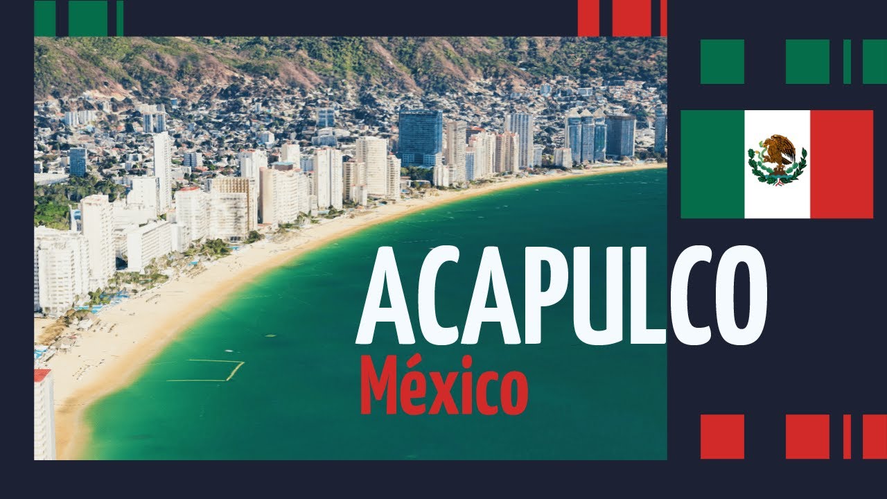 Aerial view of ACAPULCO 🇲🇽 Mexico