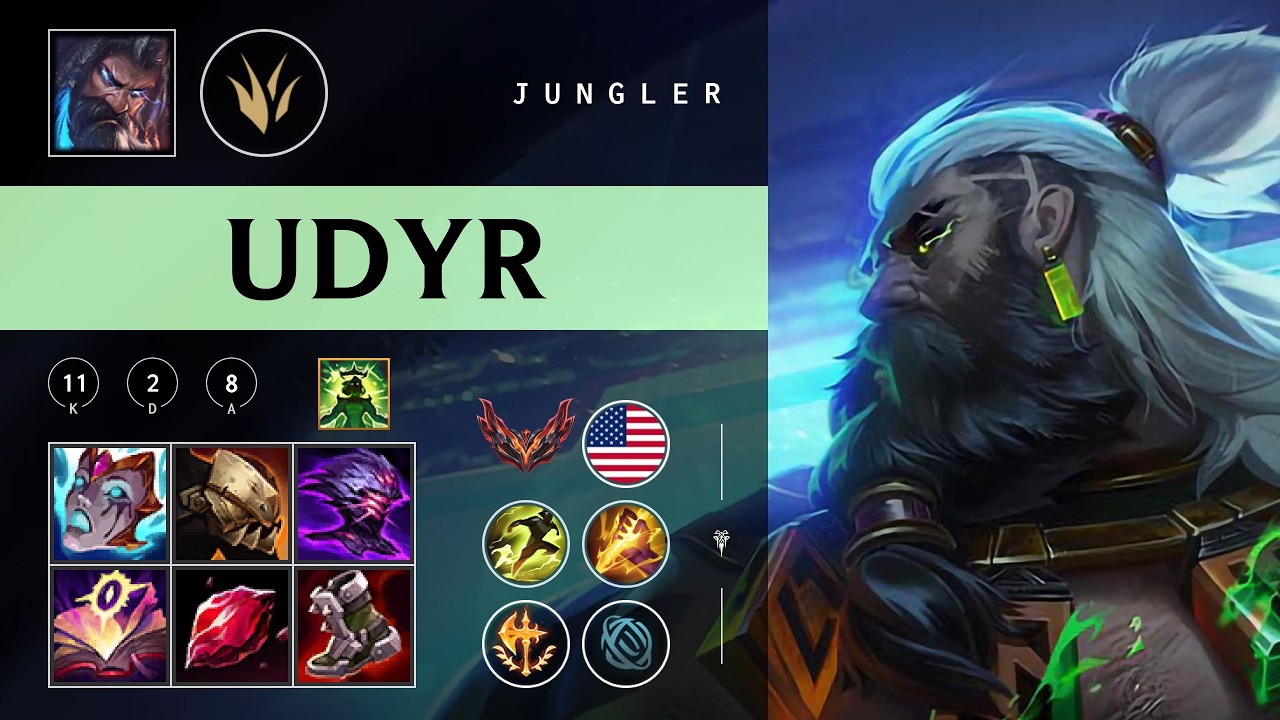 Udyr Jungle vs Talon - NA Grandmaster Patch 26.03