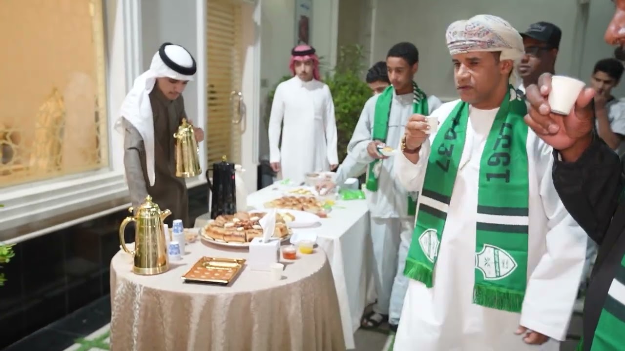 حفل وصول الوفد العمانى/من أكاديمية الأبداع بسلطنة عمان/ الذى أقامه بعض من مشجعين الاهلى من شباب مكه