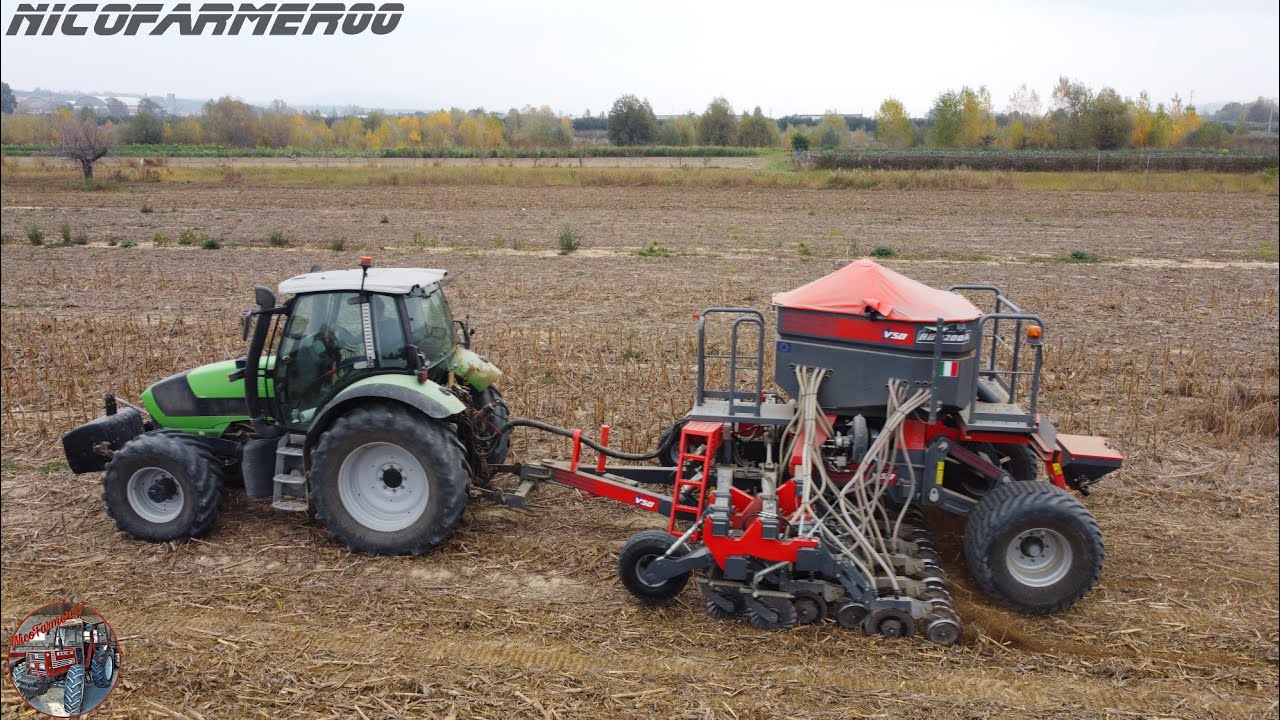 SEMINA SUL SODO 2K21 | DEUTZ-FAHR AGROTRON M615 + VSD RB 3200A | DI GIANDOMENICO + AZ.AGR. LOMBARDI