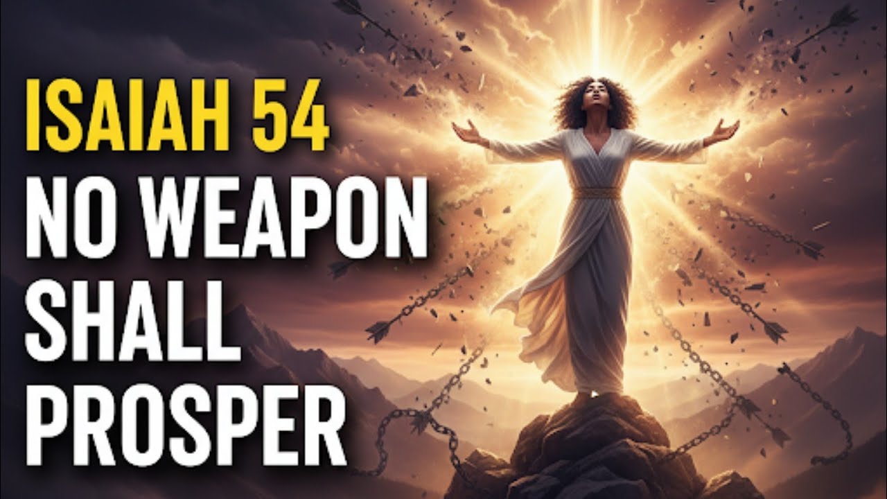 Isaiah 54:17, Psalm 35, & Ephesians 6: No Weapon Shall Prosper | Deep Warfare Prayer 