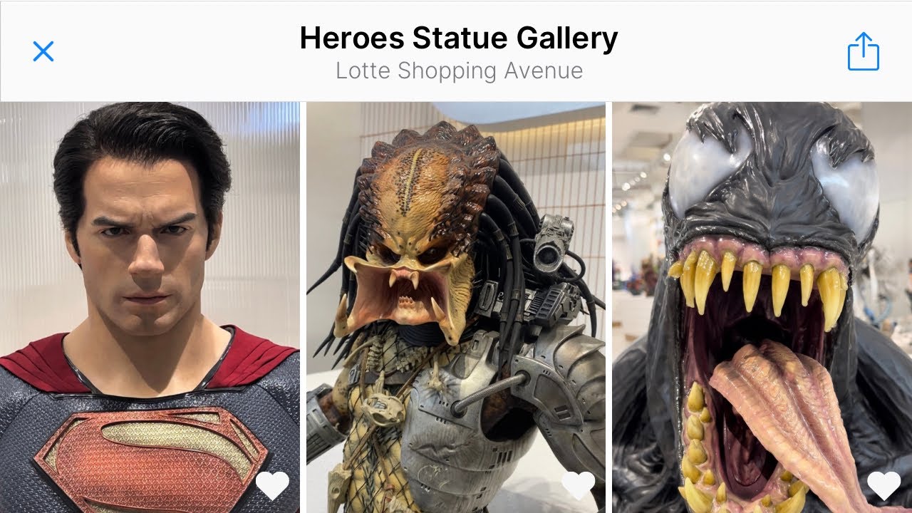 Come Explore Statue 4 Heroes with Me! | Lotte Shopping Avenue Jakarta