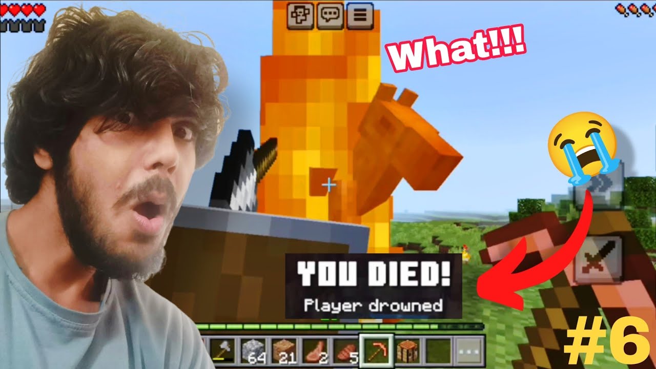 Found a Rare Mob But Something bad happened | Minecraft Survival #6