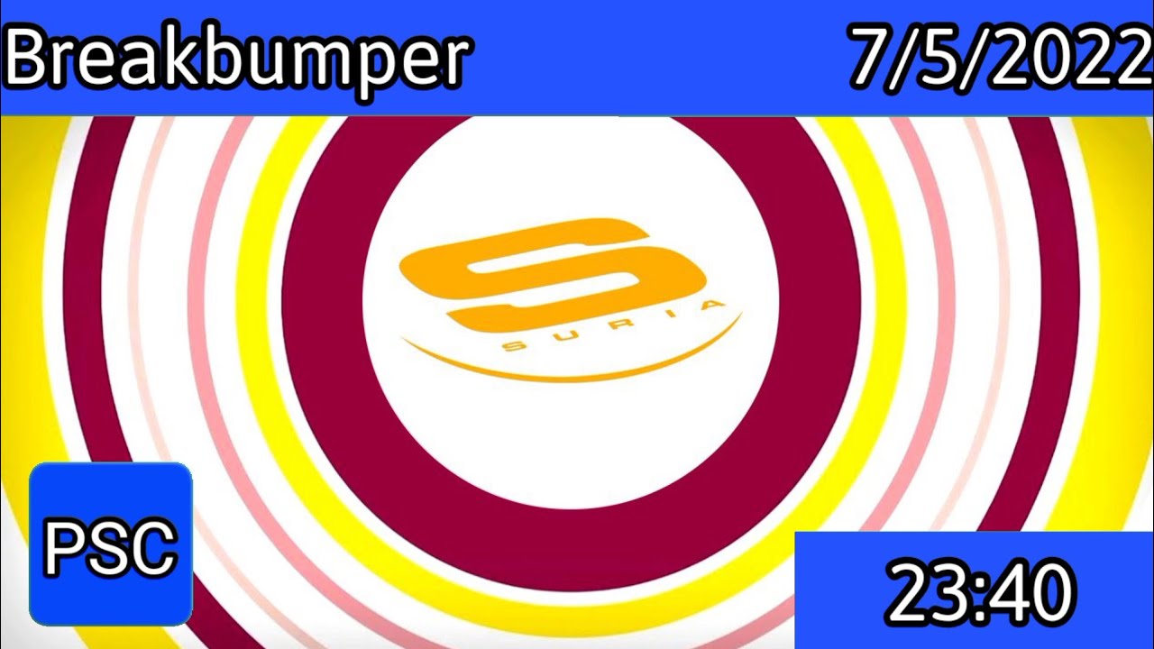 Channel Breakbumper (7/5/2022 | 23:40): MediaCorp Suria