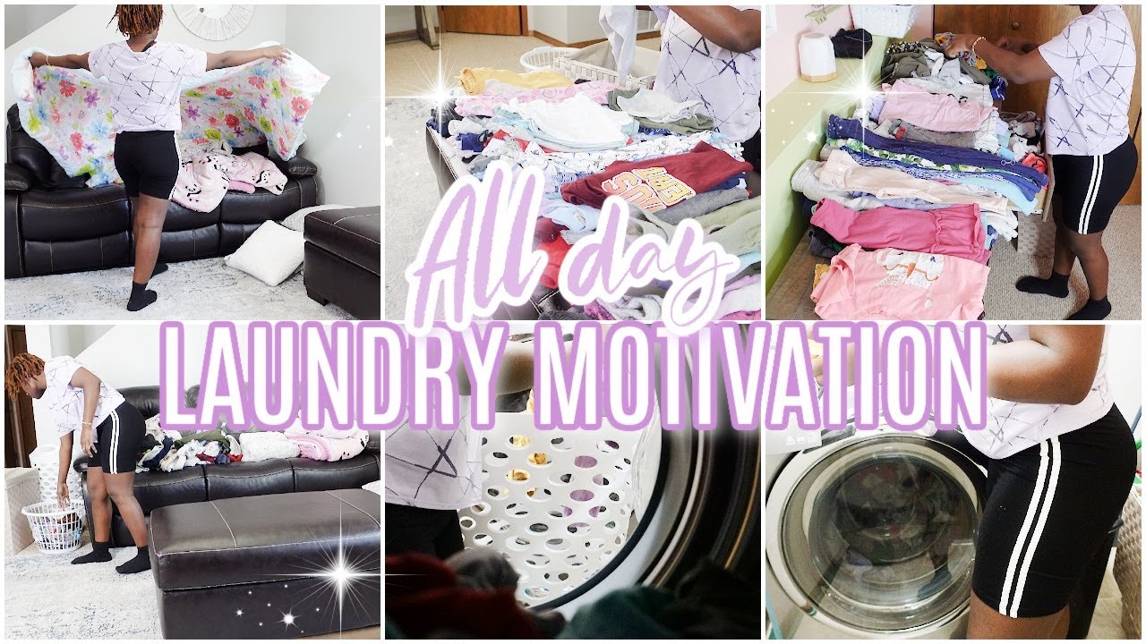 LETS DO LAUNDRY ALL DAY LONG || COME AND DO LAUNDRY WITH ME || DOING LAUNDRY ALL DAY || LAUNDRY