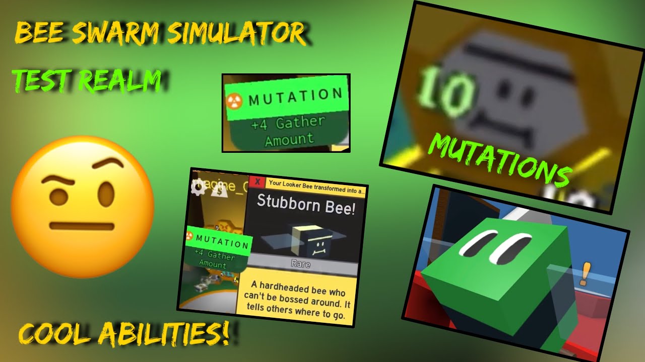Bee Swarm Simulator (Test Realm) (Mutations)