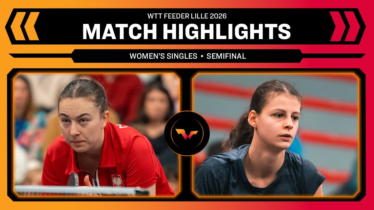 Natalia Bajor vs Camille Lutz | WS SF | WTT Feeder Lille 2026