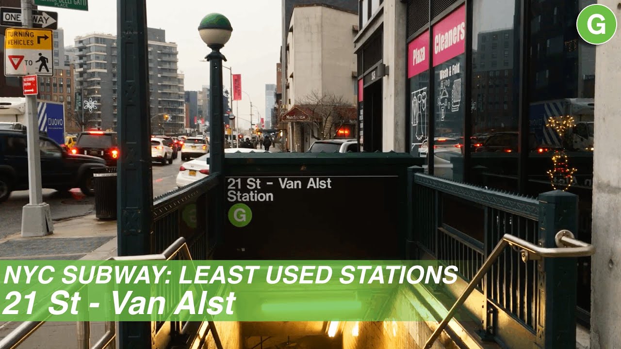 21 St - Least Used Stations | G Train - NYC Subway