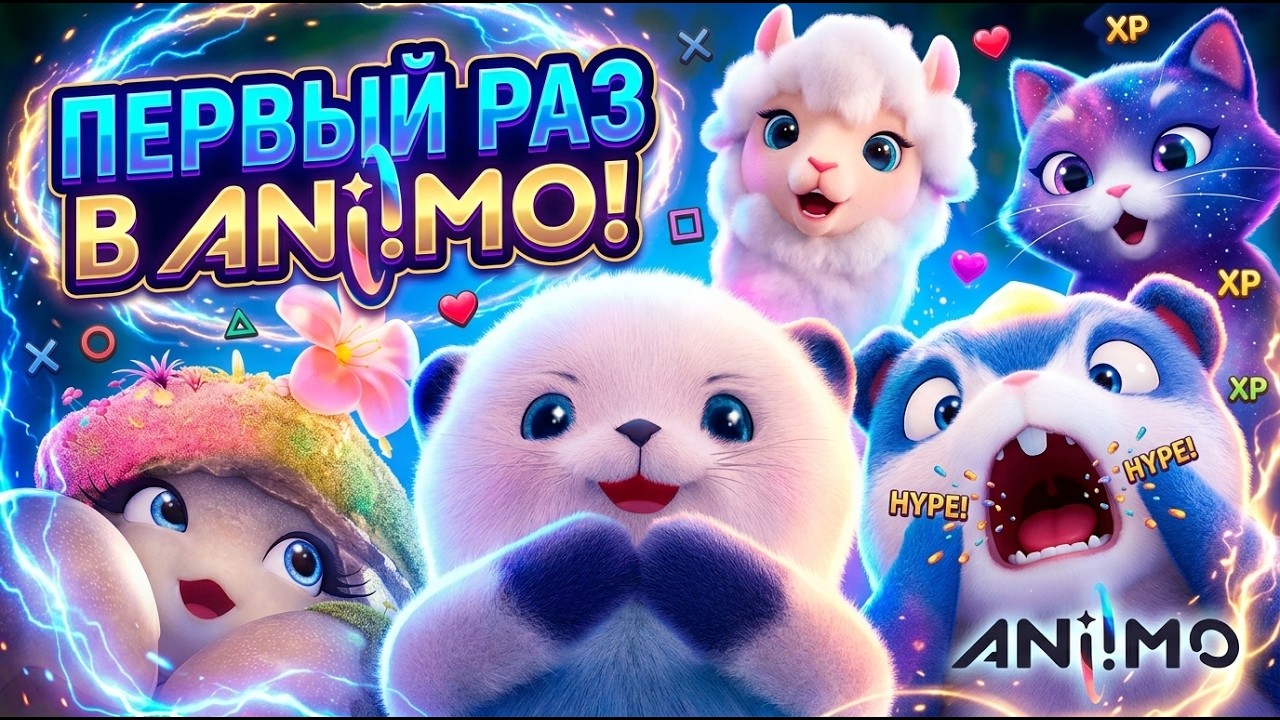 Играю впервые в ANIIMO! RPG с ПОКЕМОНАМИ!