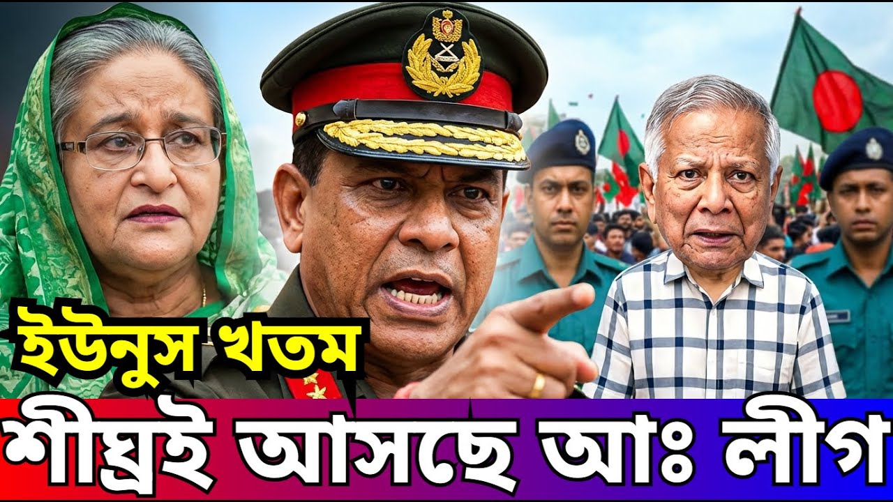 ইউনুস খতম শীঘ্রই আসছে আঃ লীগ / ajker khobor jamuna tv / ajker khobor somoy tv