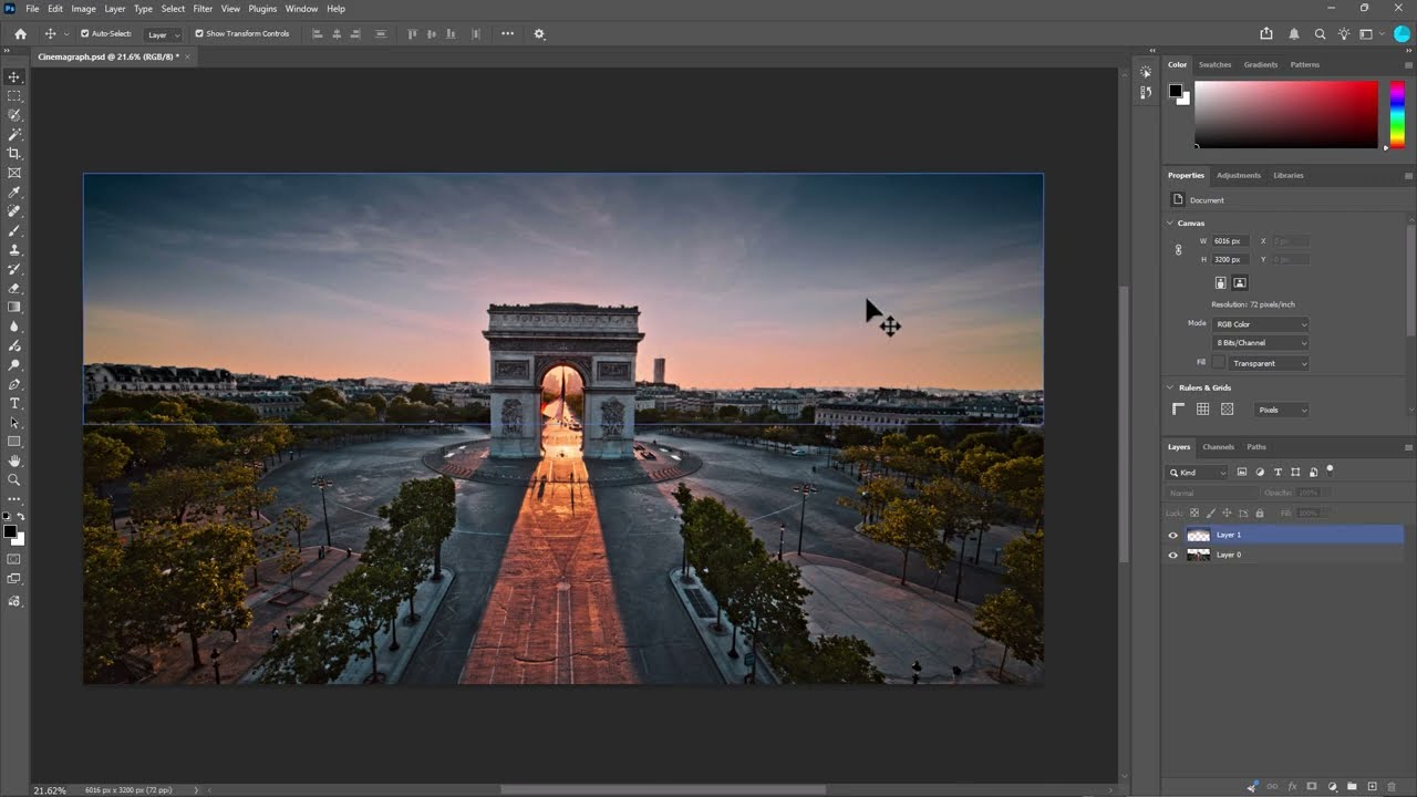 Синемаграфия для начинающих: Photoshop и After Effects