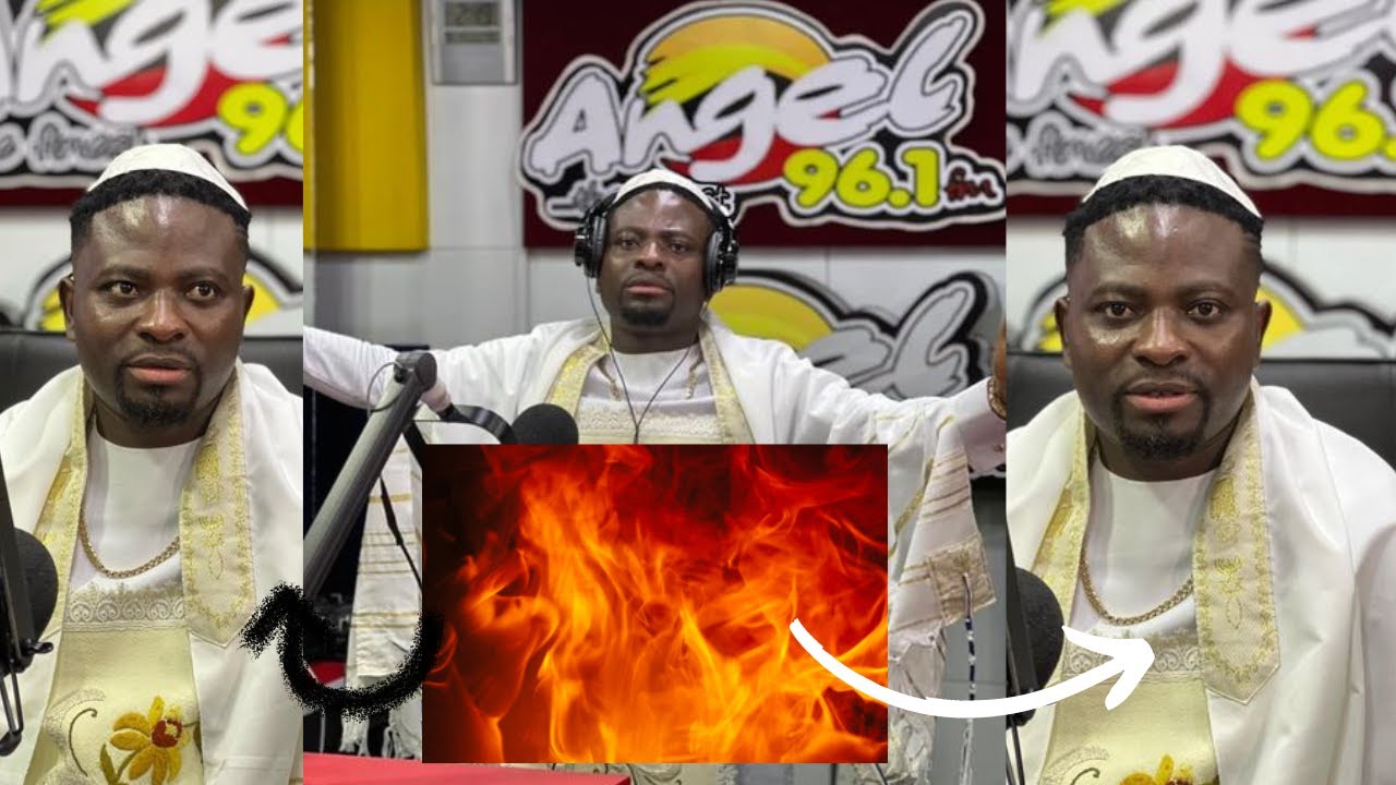Wow..You just can't Control yourself..Brother Sammy amazing live woship at Angel Fm