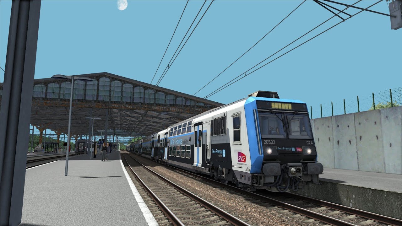 Train Simulator Classic - Découverte de la ligne du RER C en Z2N 20500 de SimExpress