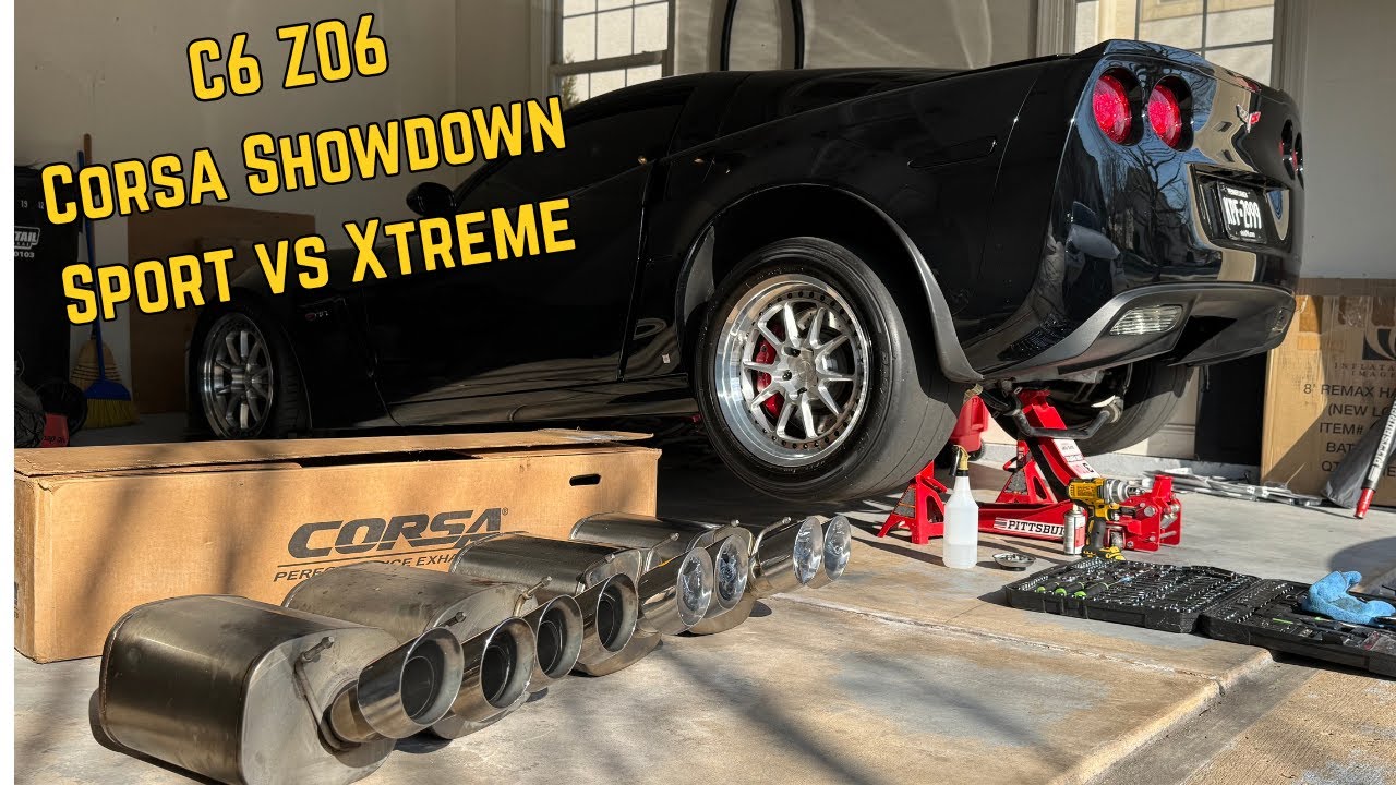 C6 Z06 Corsa Showdown - Sport vs Xtreme Exhaust