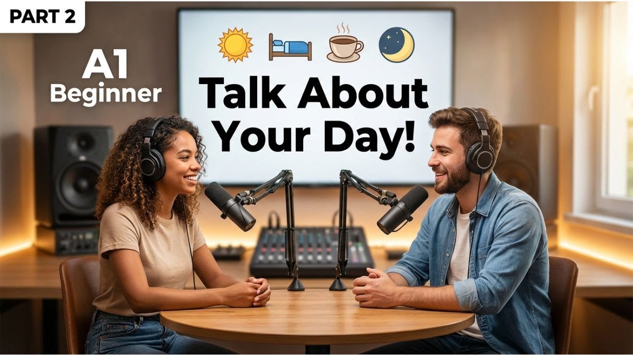 Daily Routine Part 3 | A1 English | Speak About Your Day | Easy English Podcast