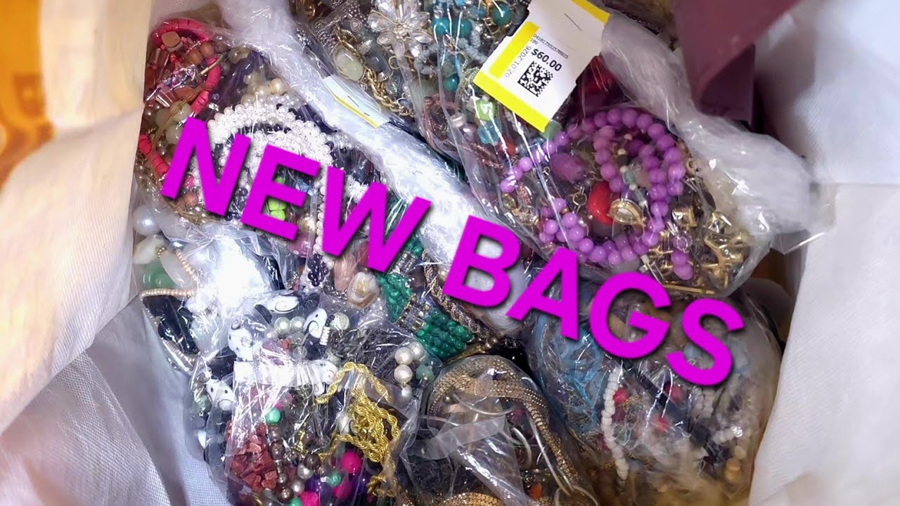 NEW BAGS | Goodwill Mystery Jewelry Bags