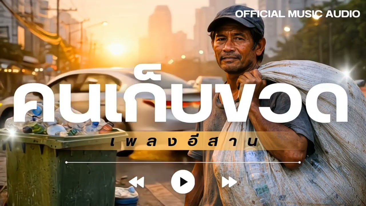 คนเก็บขวด | Official Audio #เพลงอีสาน #อีสานโมเดิร์น #แร็พอีสาน