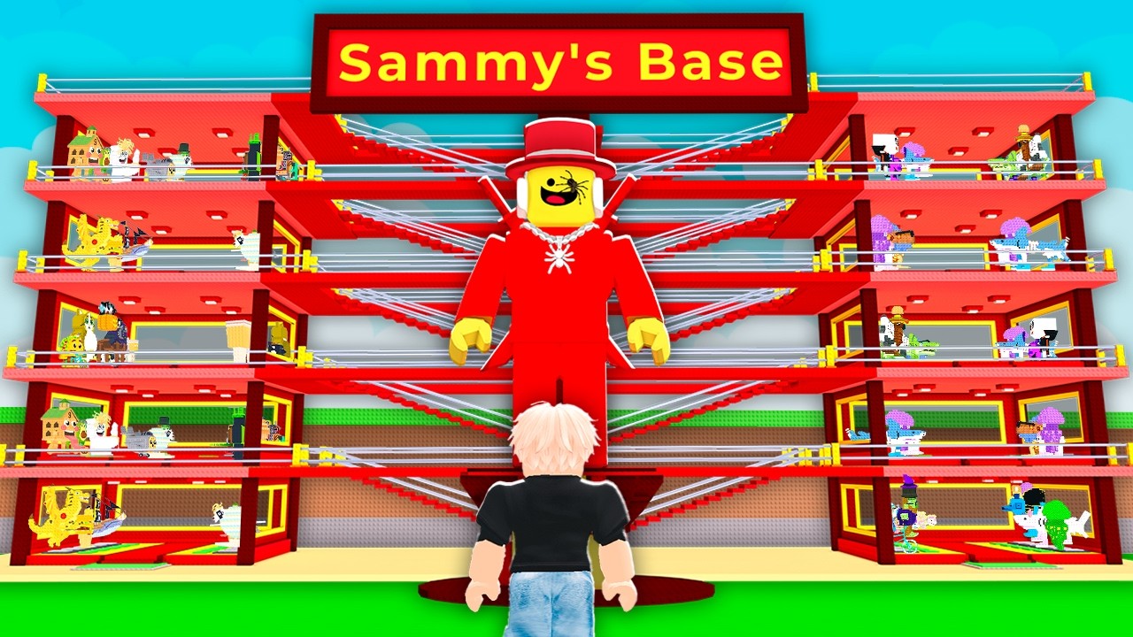 I Snuck Into Sammy's SECRET BASE In Steal a Brainrot!