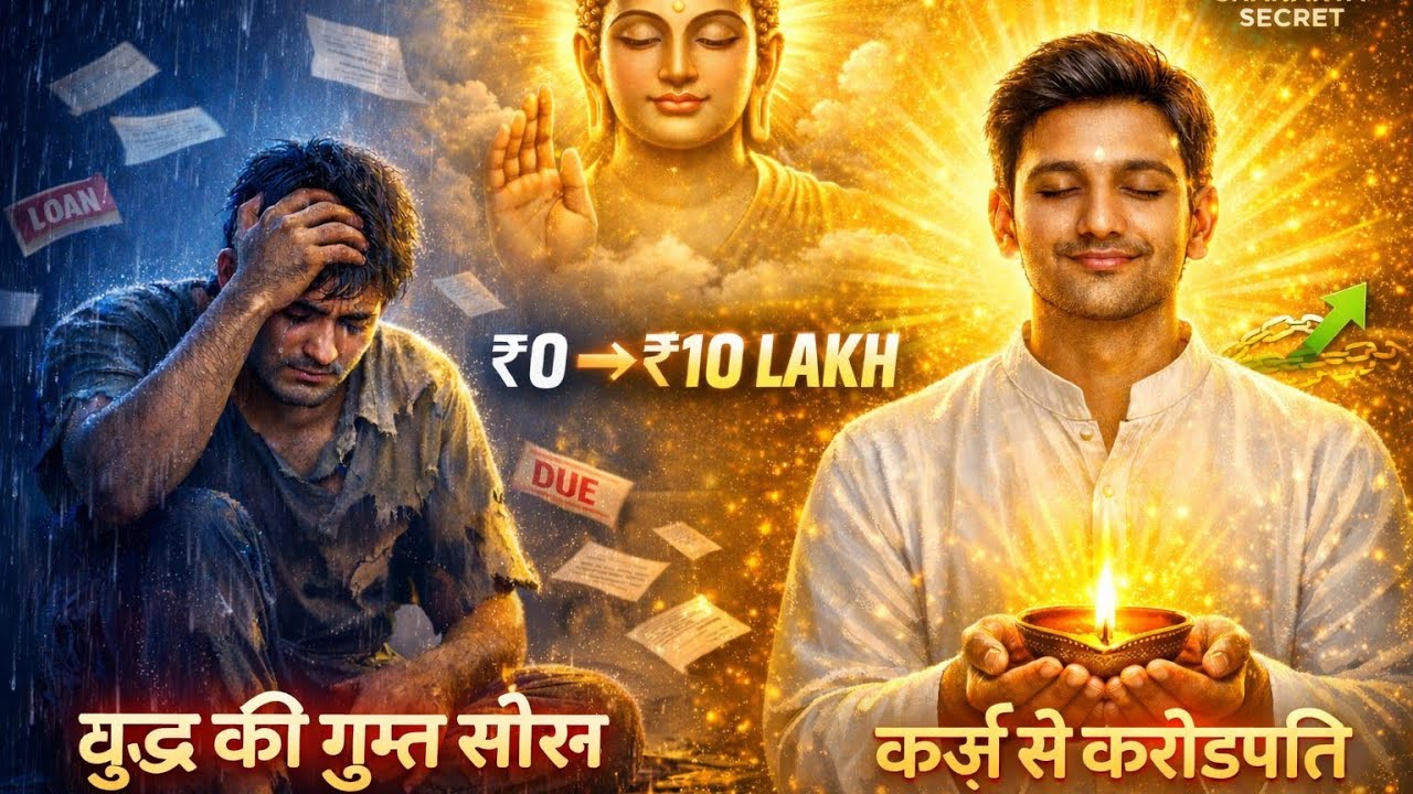 कर्ज़, दर्द और अंधेरा… फिर मिला बुद्ध का मार्ग – और हो गया चमत्कार”