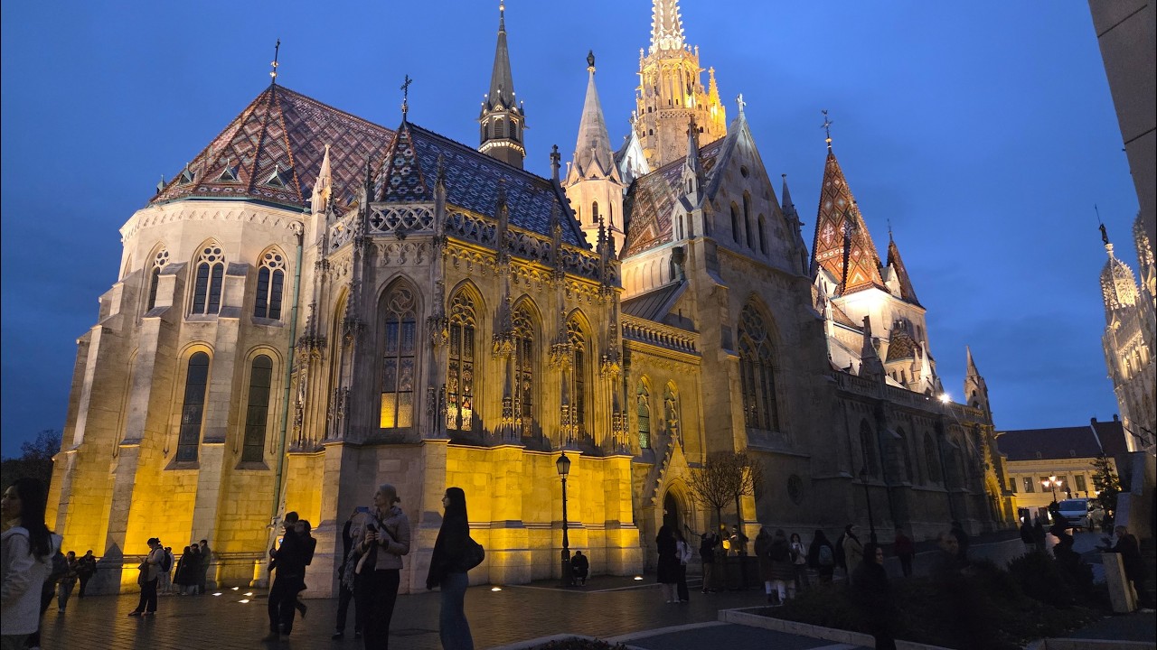 Budapest: Fisherman's Bastion and Széchenyi Chain Bridge