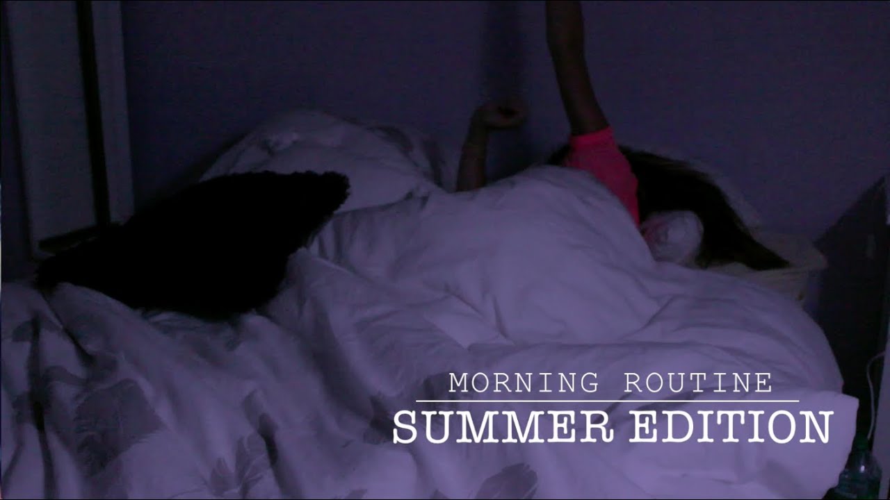 MORNING ROUTINE DE L'&Eacute;T&Eacute; 2014