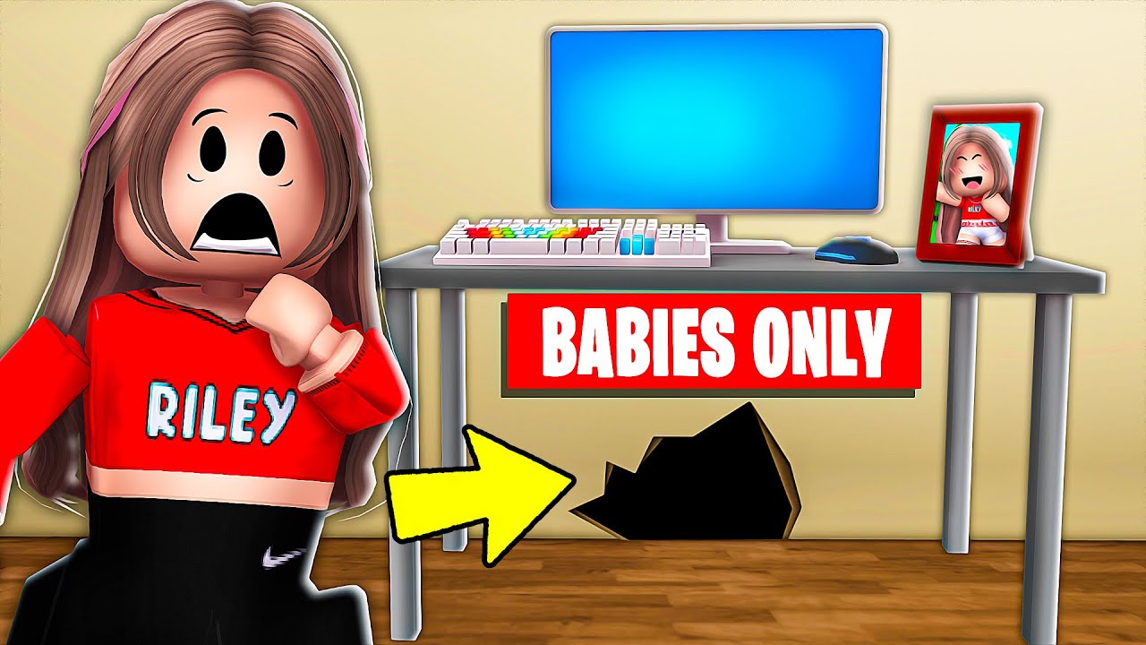 Я нашел СЕКРЕТНЫЙ ТУННЕЛЬ Малышки Райли в Roblox Brookhaven!!