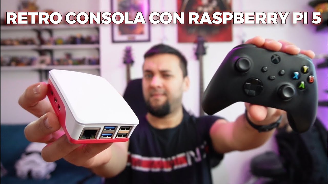 ARMA UNA RETRO CONSOLA CON RASPBERRY PI 5