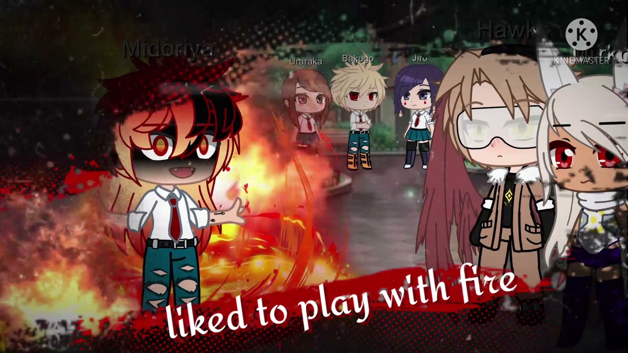Play with fire { Villian deku, The mafia queen part 1}