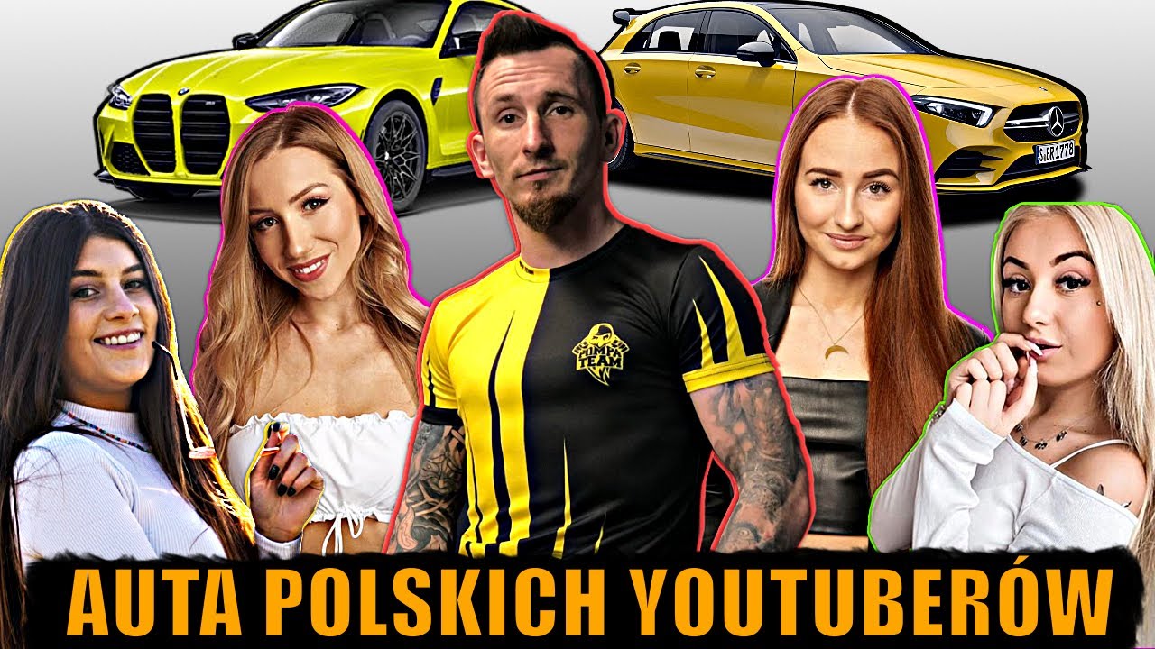 ⛔️ NAJDROŻSZE Auta Youtuber&oacute;w | Isamu, Fusialka, Littlemooonster96, Kinia wiczynska, Anna Karcz