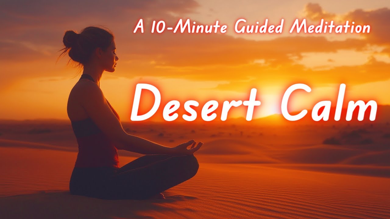 10-Minute Guided Meditation of Desert Calm: Relax, Unwind, and Relieve Stress for Better Sleep