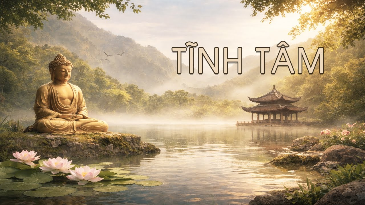 Nhạc Thiền Tĩnh Tâm – Buông Bỏ | Tâm Bình An | Phật Âm 108