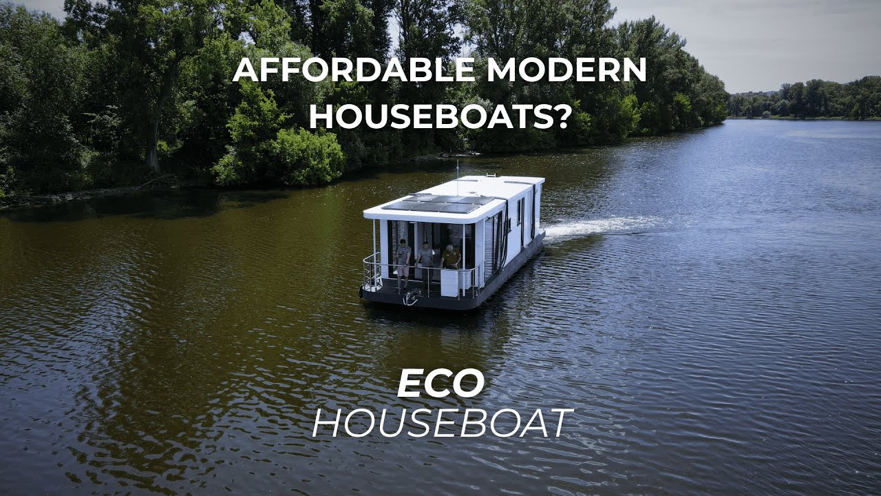 🌊 ECO Houseboats &mdash; Luxury Floating Homes for Modern Waterfront Living | Custom Houseboats for Sale