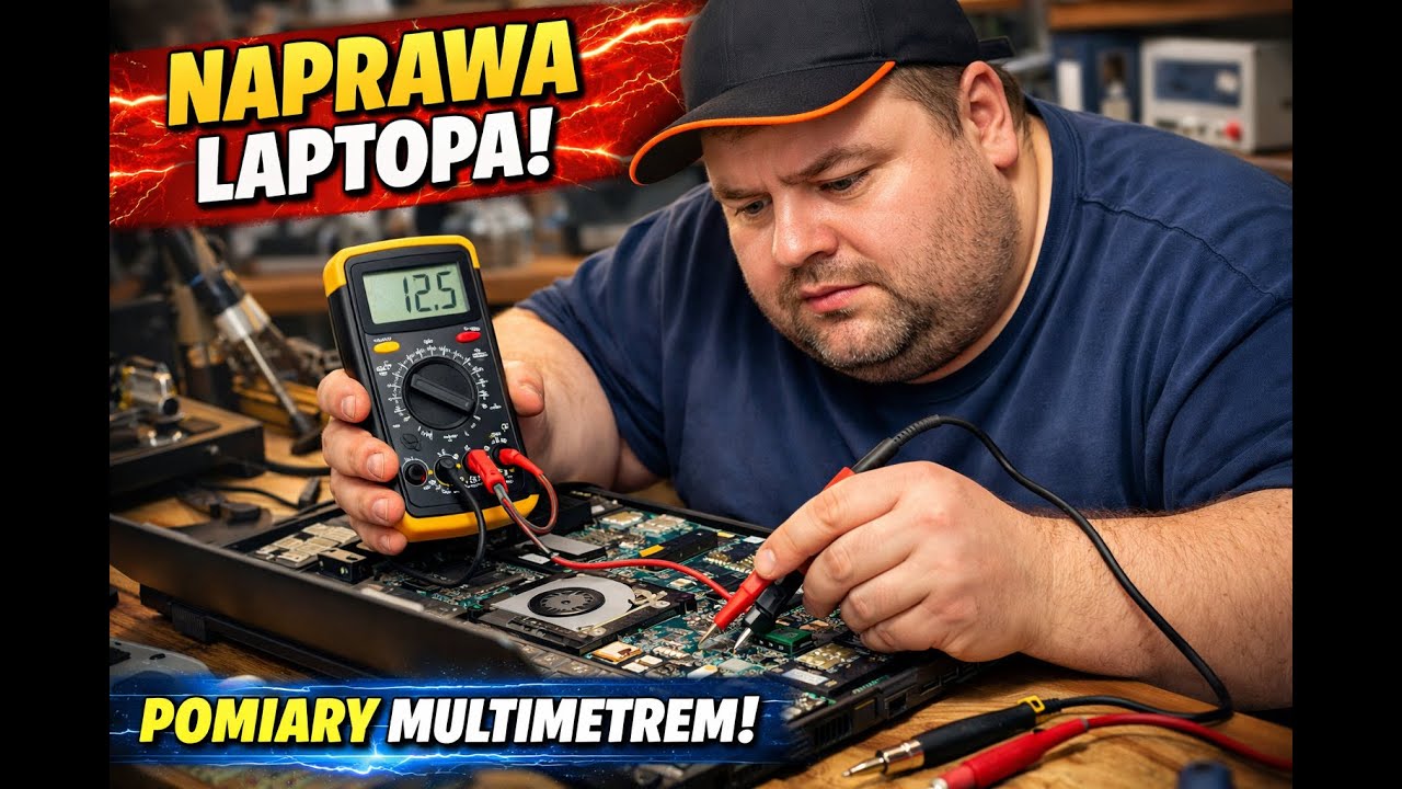 Naprawiamy laptopy, komputery, smartfony i inne urządzenia elektroniczne. 16-02-2026