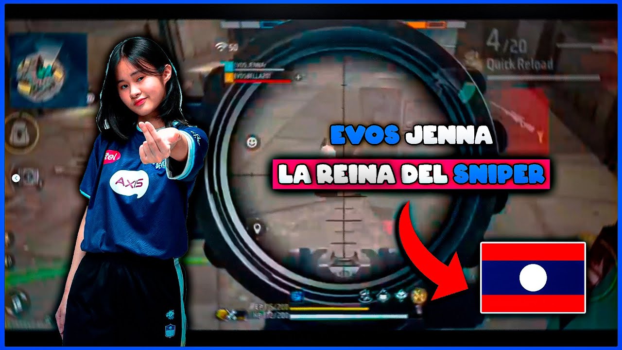 Evos Jenna: La Reina del Sniper en Free Fire