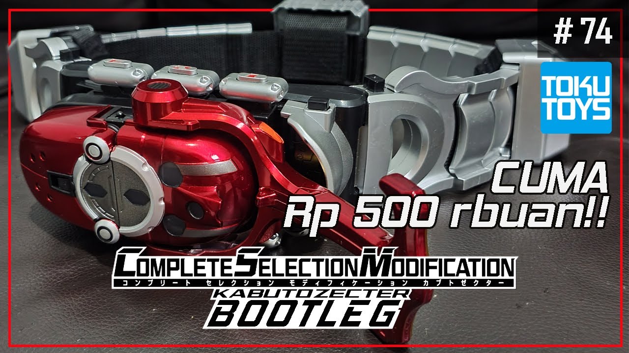 Reveiw CSM Kabuto Zecter Bootleg - CSM Cuma Rp 500 ribuan! -