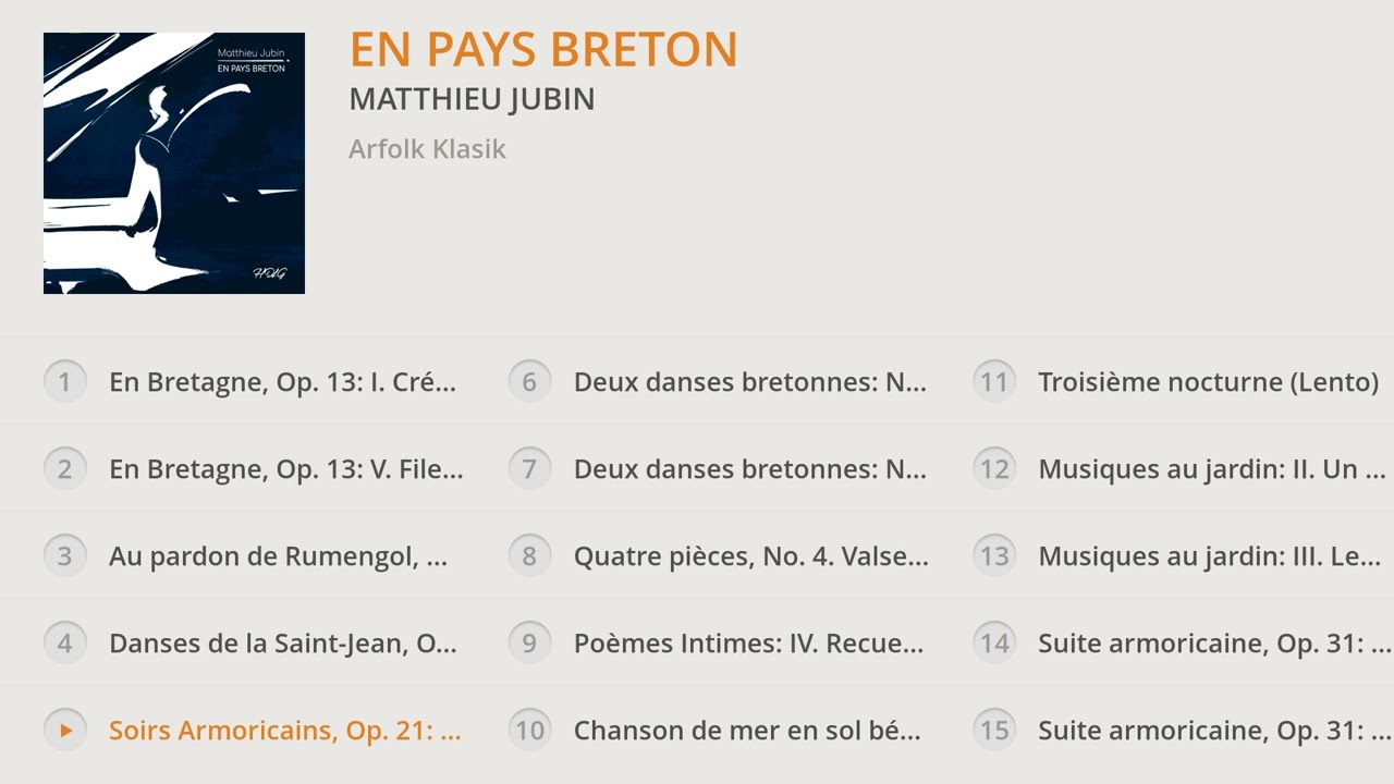 Matthieu Jubin - En pays breton