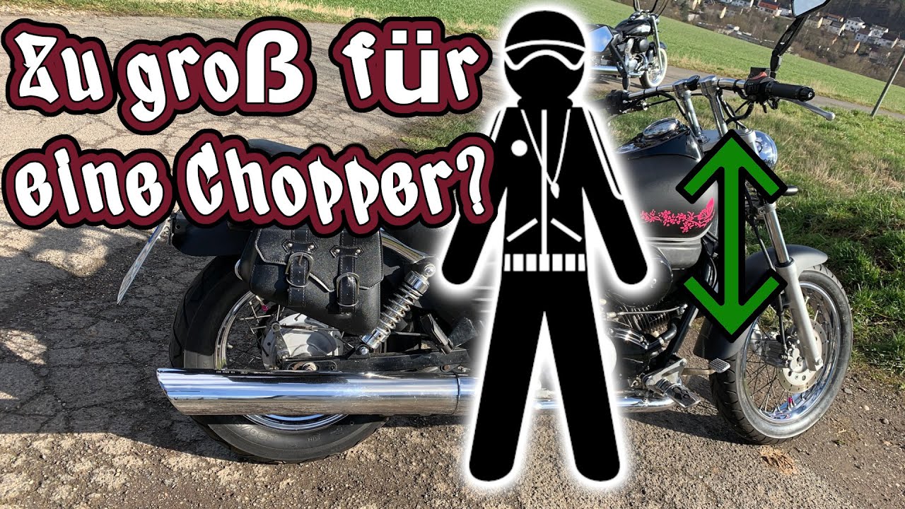 💡 Bin ich zu groß für eine Chopper? | Was man beachten muss | Motovlog