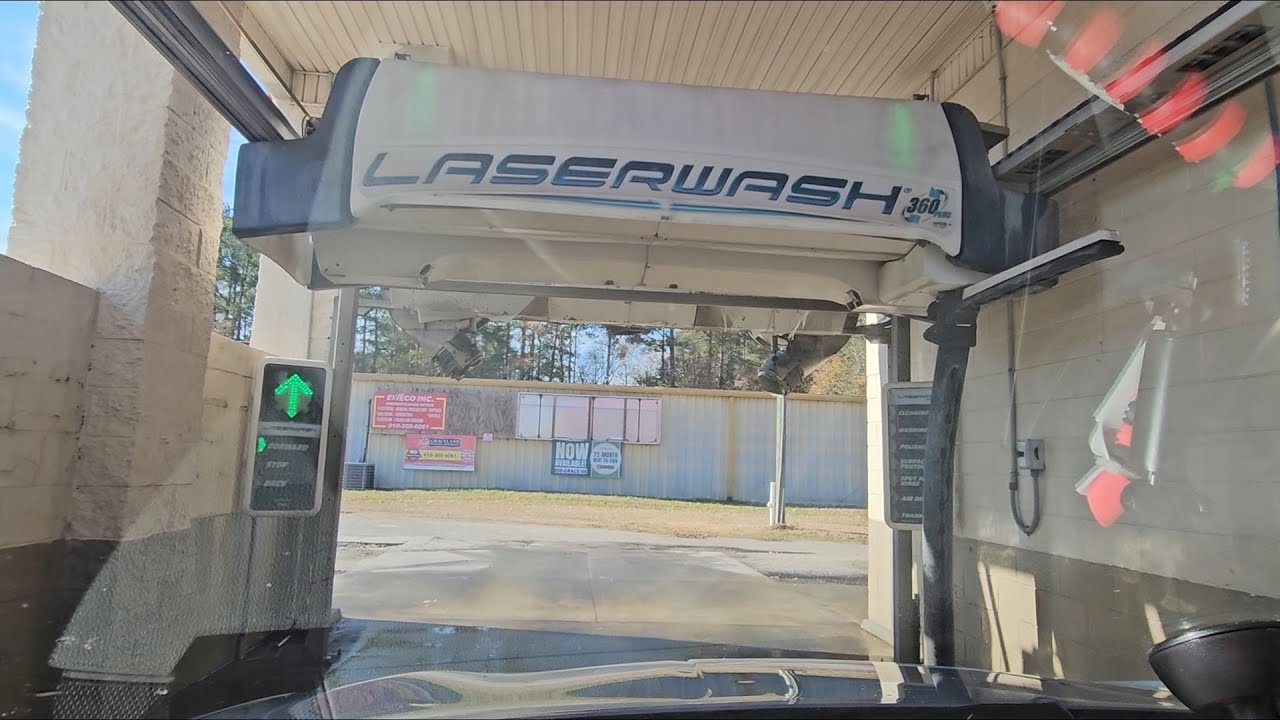 Laserwash 360+ with Ryko Slimline Dryers - Coastal Carolina Car Wash, Burgaw NC