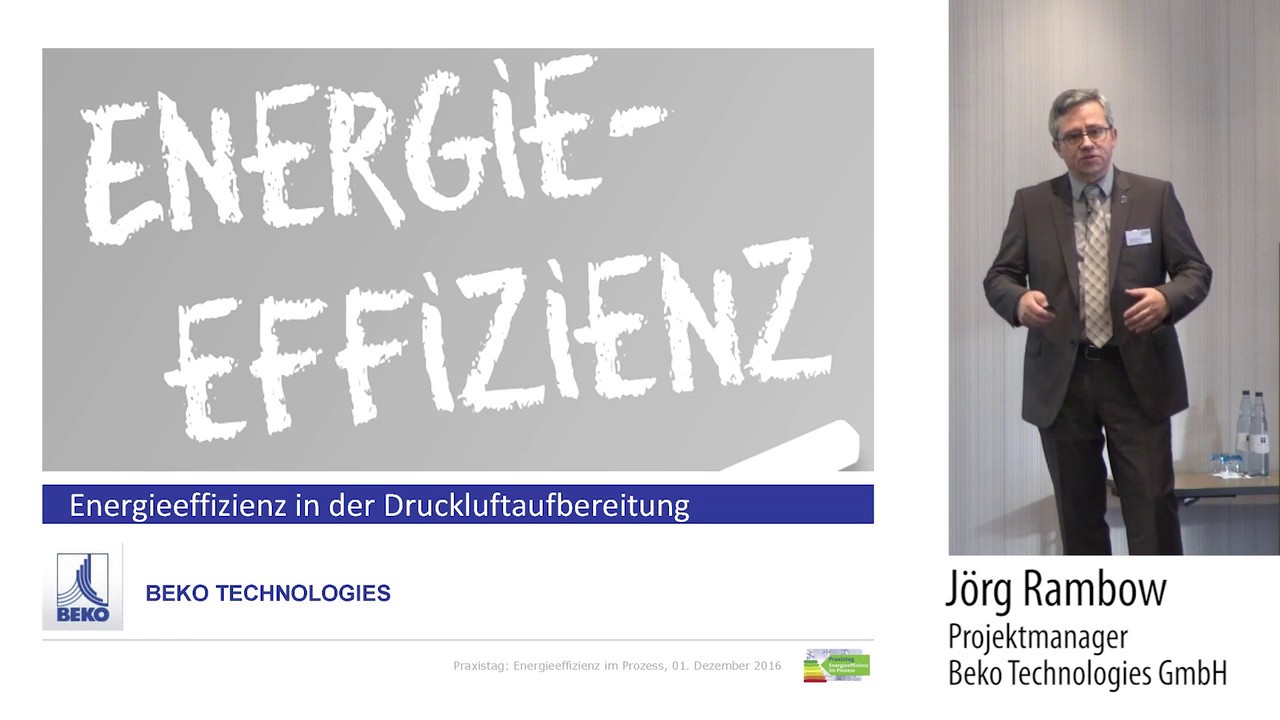 Energieeffizienz in der Druckluftaufbereitung