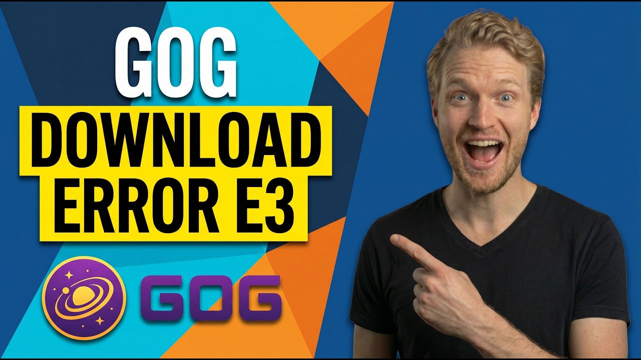 Fix Gog Download Error E3 (Easy Guide)