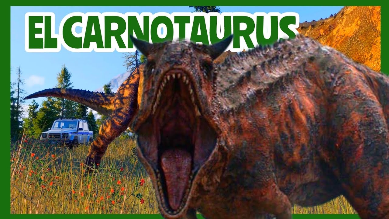 EL CARNOTAURUS DINOSAURIO #EKE80 