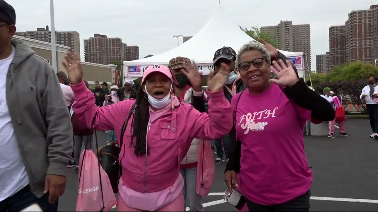 Making Strides Against Breast Cancer Walk at Bay Plaza raises awareness and support