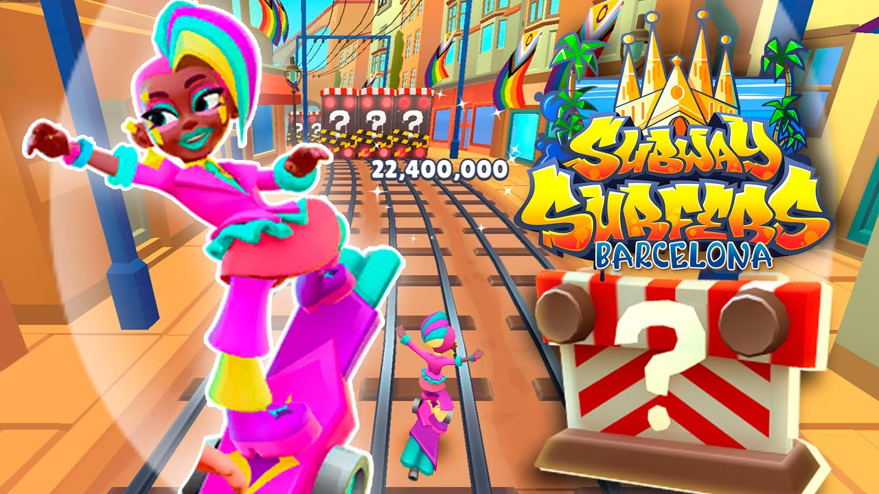 Subway Surfers Mystery Hurdles in BARCELONA 2025 - Gameplay with Berta!