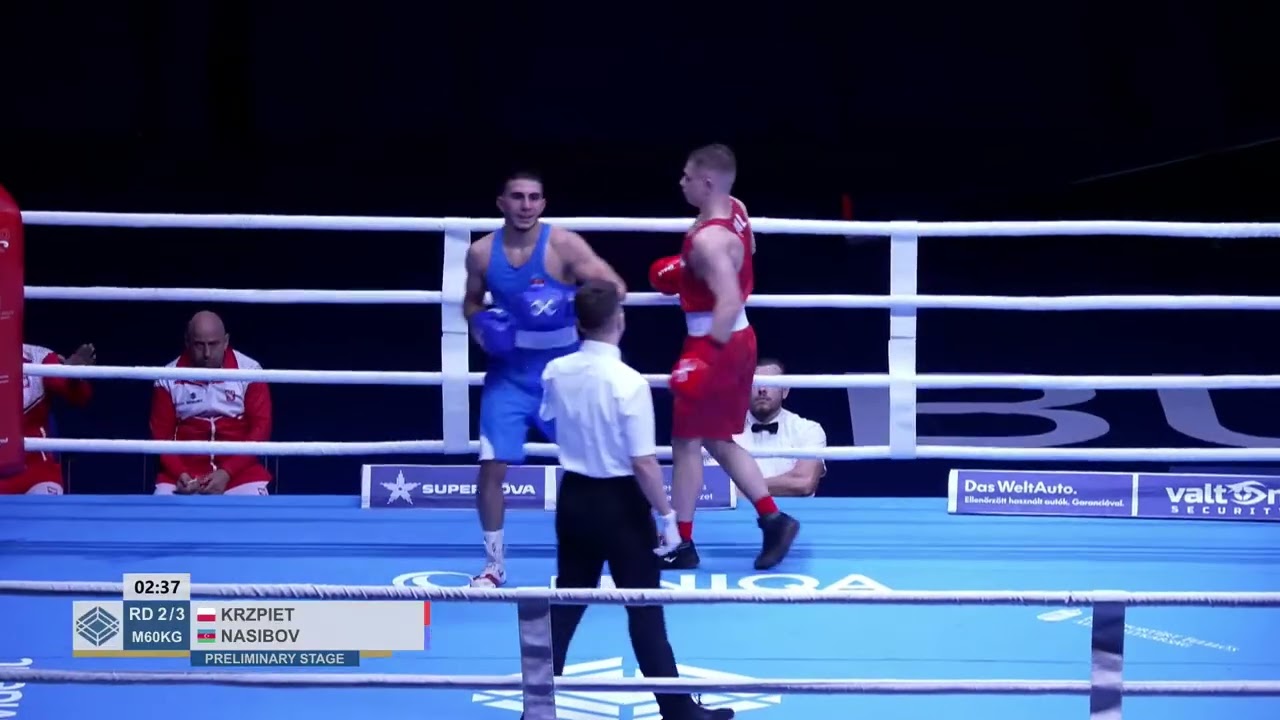 Taghi Nasibov (AZE) vs. Jakub Krzpiet (POL) European U23 Championships 2025 (60kg)