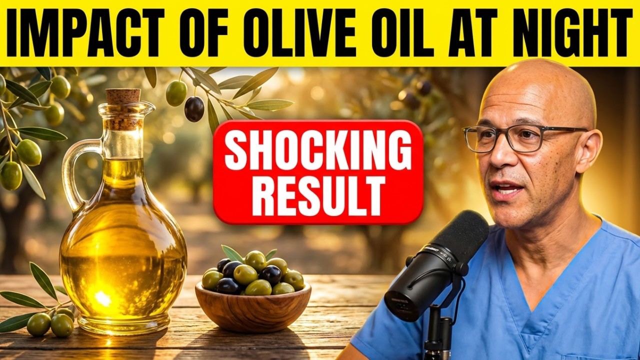 1 Tablespoon of OLIVE OIL At Night Can Trigger an IRREVERSIBLE Body Reaction!