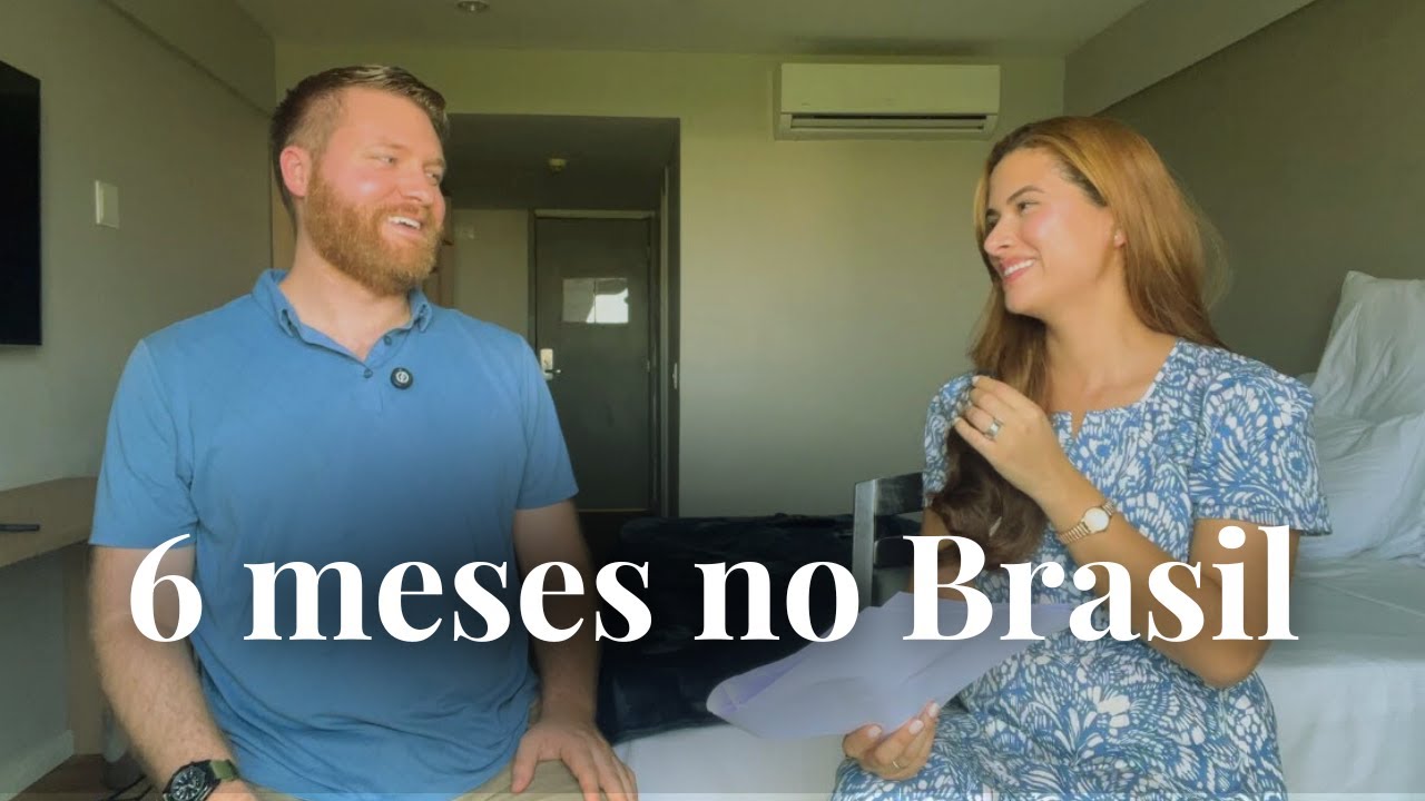 Meu marido americano responde perguntas após 6 meses vivendo no Brasil