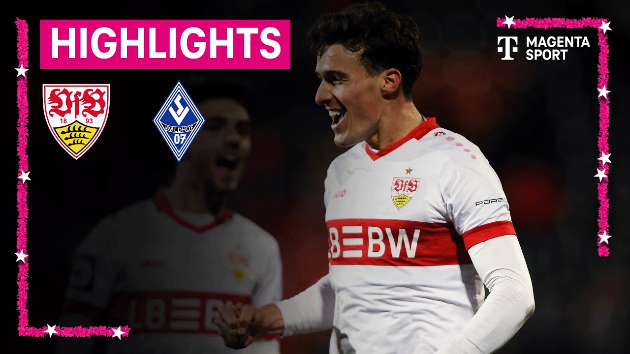 VfB Stuttgart II - SV Waldhof Mannheim | Highlights 3. Liga | MAGENTA SPORT
